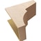 Ekena Millwork 12"W x 24"D x 24"H Classic Monterey Rough Cedar Woodgrain TimberThane Corbel, Primed Tan CORUR12X24X24MONRCPR - alternate 2